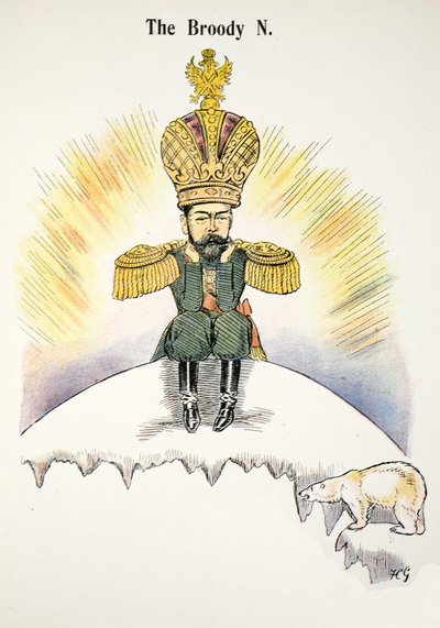 The Broody N, illusztráció a The Struwwelpeter Alphabetből, Harold Begbie (1871–1929) verse alkotó: Francis Carruthers Gould